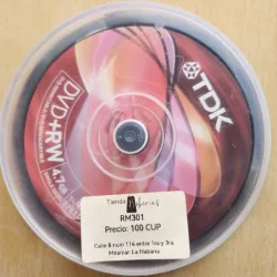 DISCO DVD RW