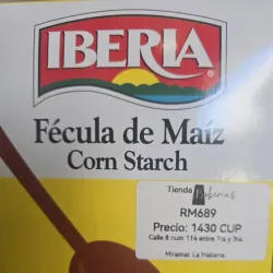 Fécula de Maíz, mas conocido como Maicena
