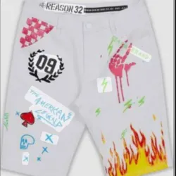 Jean Corto Reason Premium Denim Talla 30