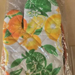 Juego de Agarraderas con Guantes de Horno