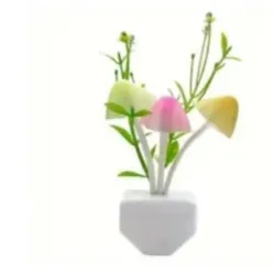 LAMPARA DE SETAS MULTICOLOR