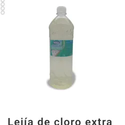Lejía de cloro extra fuerte 1L