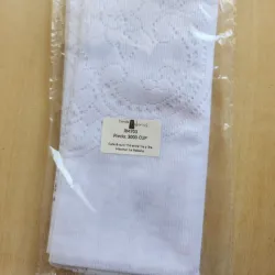 MANTEL ENCAJE BLANCO