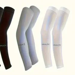 MEDIAS DE BRAZO BLANCAS