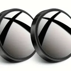 PAREJA ESPEJO REDONDO RETROVISOR CON MARCO