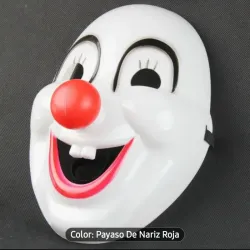 Payaso de Nariz Roja Disfraz para Halloween 🎃 