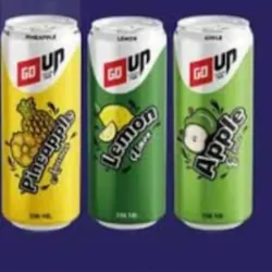 Resfrescos Gaseados Manzana, Limón y Piña