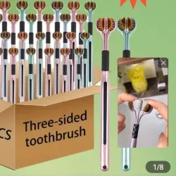 Set de 2 cepillos de dientes triple accion