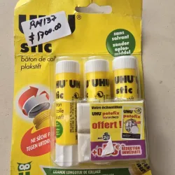 SET GOMAS DE PEGAR TUBOS DE 3 U