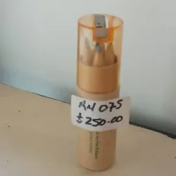 TUBITO CON SACAPUNTAS 7 COLORES