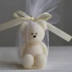 Vela Decorada para Revelacion de Sexo