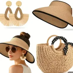BOLSITO DE MODA DE SOGA LUCELO CON LOS ARETES