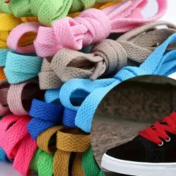 CORDONES BLANCOS ,NEGROS, VARIOS COLORES EN JUEGO DE 2