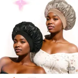 Gorro para Pelo de Saten Perlado