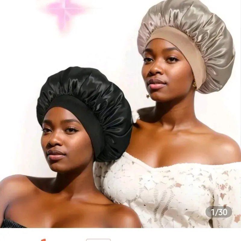 Gorro para Pelo de Saten Perlado