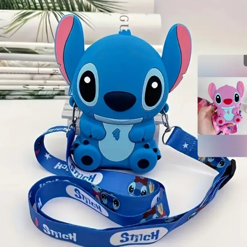 Hermoso Bolsito de Novia de Stich de Goma Angela