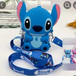 Hermoso Bolsito de Stich de Goma