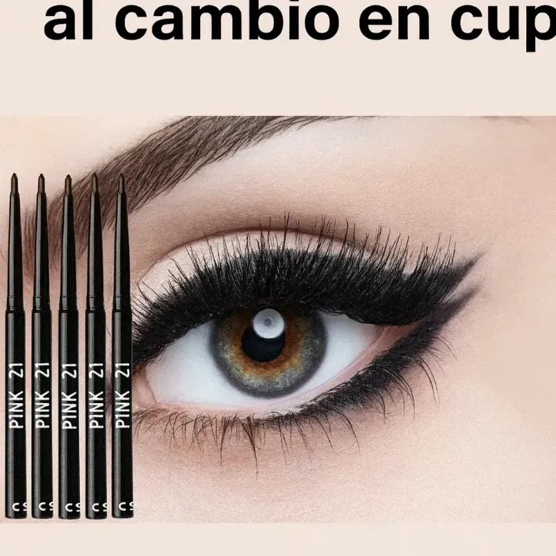 Lapiz pincel delineador negro en Gel y en Creyon
