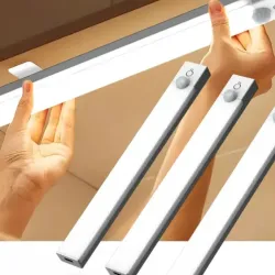 Luz LED para gabinetes con sensor de movimiento
