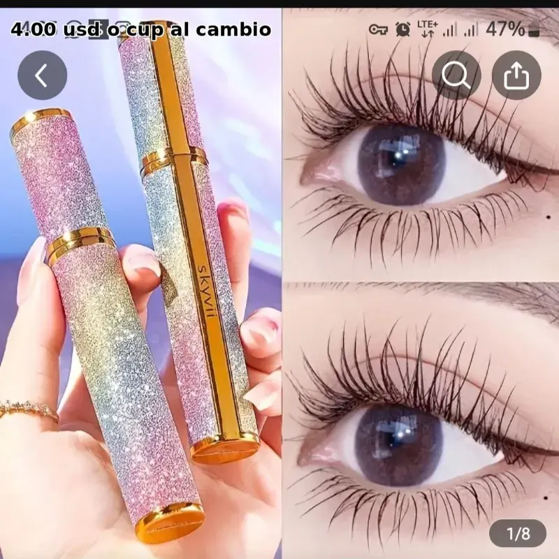 Mascara Impermeable Ojos Pestanas