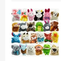 MINI ANIMALES DE PELUCHE PARA JUGAR O COLECCIONAR