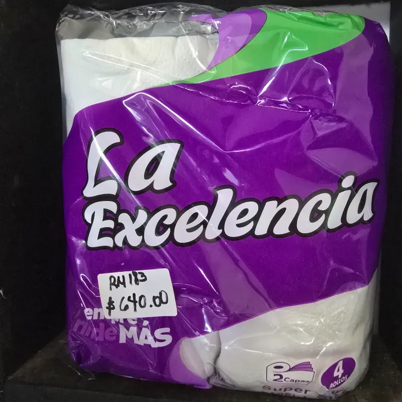 Papel Sanitario La Excelencia 4 U Super Suave