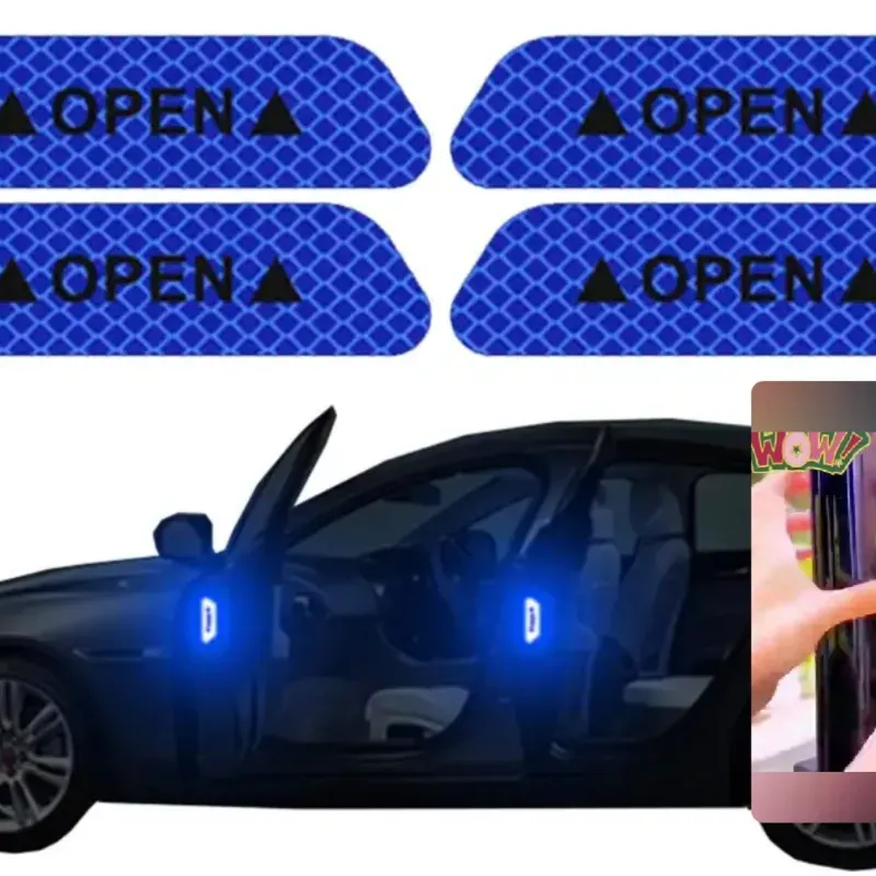 Pegatinas reflectantes de seguridad OPEN