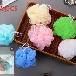 Puff de Malla para Ducharse Sencillas