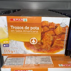 Pulpo en salsa americana 