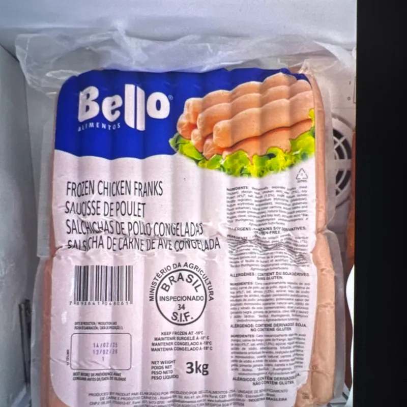Salchichas naturales 3kg