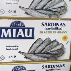 Sardinas miau 