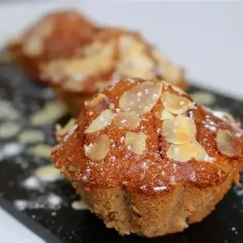 MINI MUFFINS DE ALMENDRA 