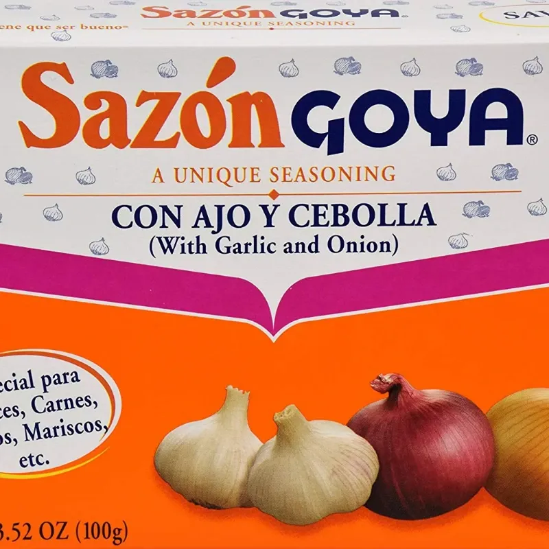 SAZON GOYA CON AJO Y CEBOLLA