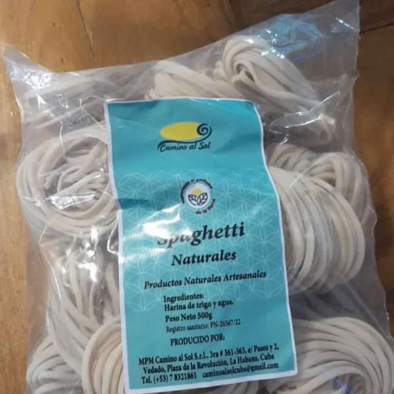 SPAGUETTI NATURAL CAMINO DEL SOL