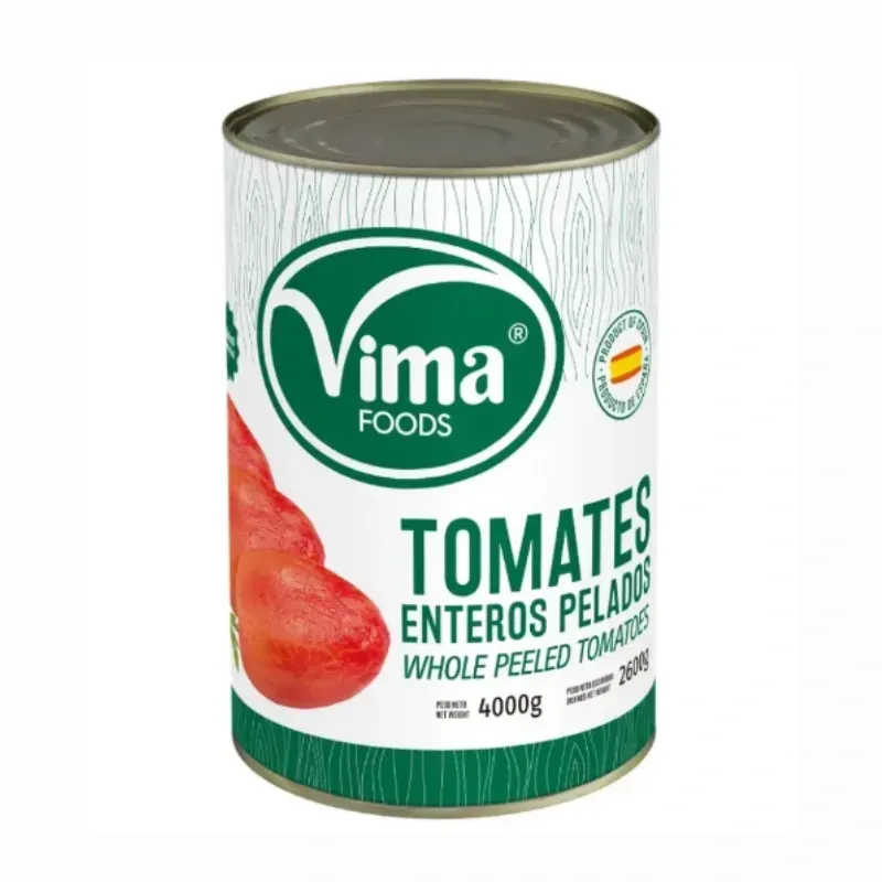 TOMATES ENTEROS PELADOS 