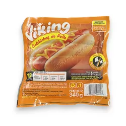 Salchichas de pollo 340g