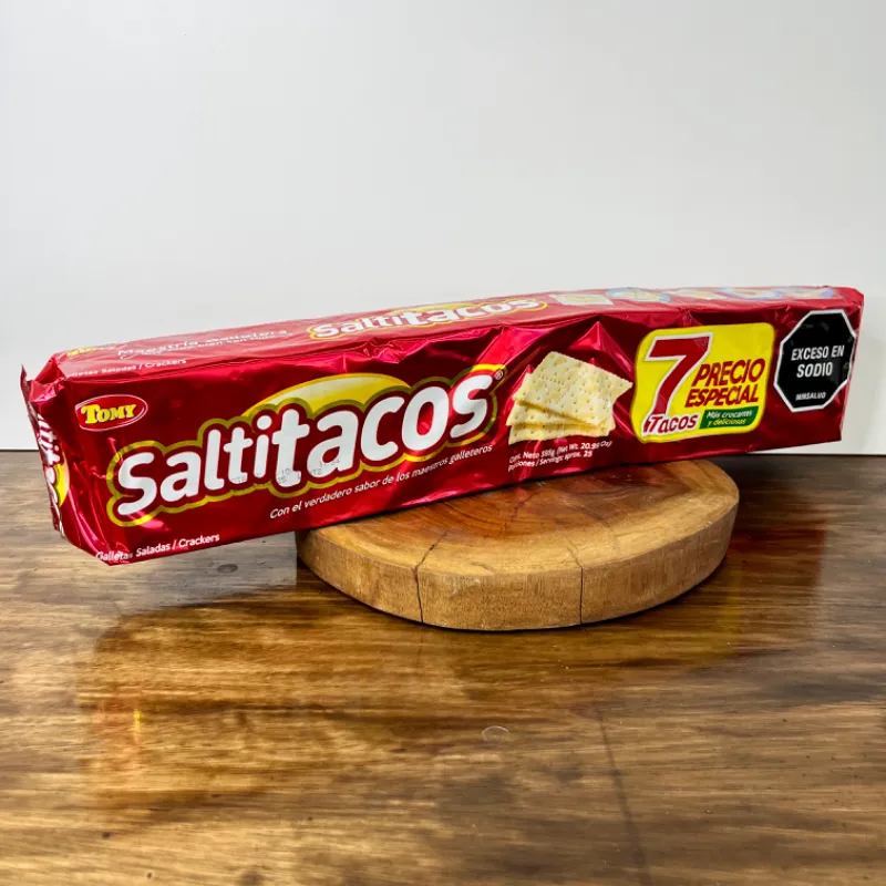 Galletas Saladas Saltitaco (7 tacos)