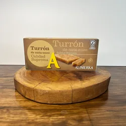 Turrón de Nata- Nuez (250g)