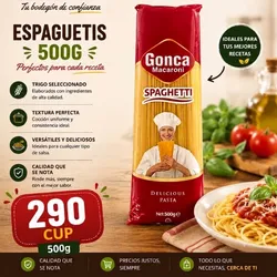 ESPAGUETIS (500g)