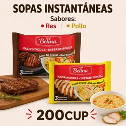 SOPA INSTANTÁNEA