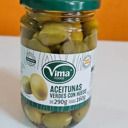 Aceitunas verdes con hueso 160g