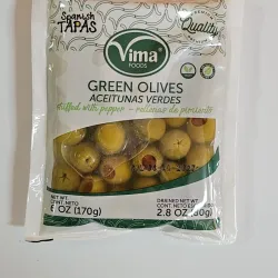 Bolsa de aceituna con pimiento 170g