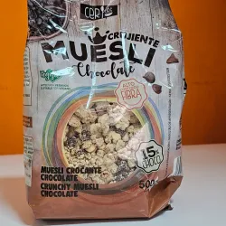 Cereal Muesli crujiente con chispas de chocolate 500g