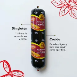 Mortadella Criolla Bravo 800g