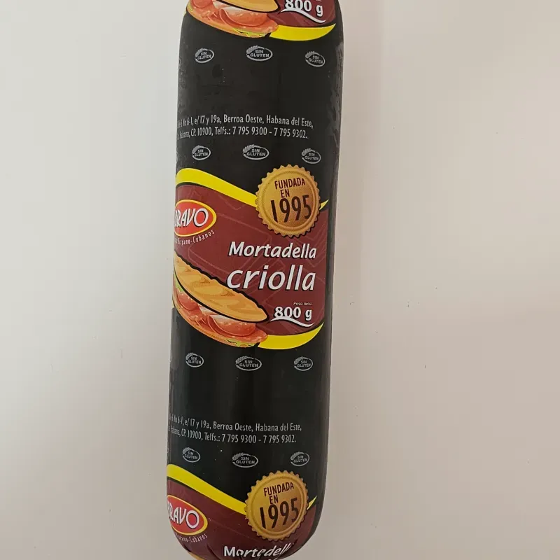 Mortadella criolla de 800g