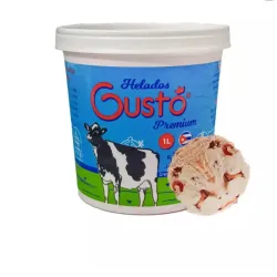 Pote de helados Gustó de avellana 1L