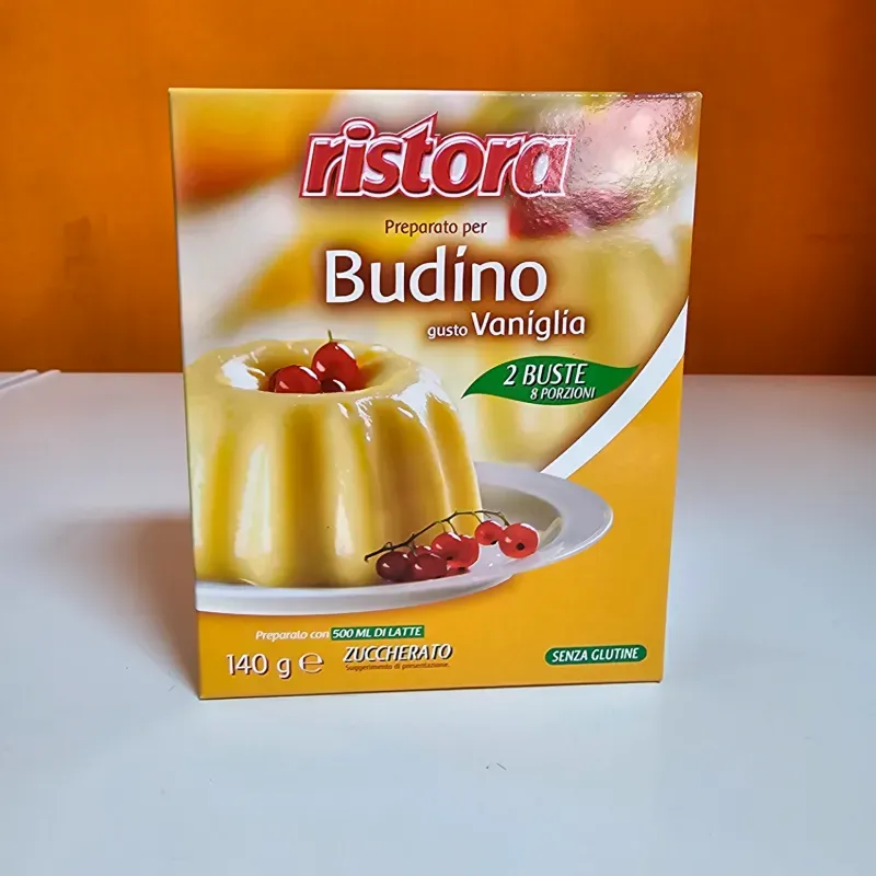Preparación para flan de vainilla 