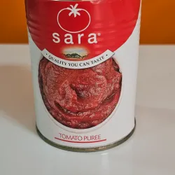 Tomate concentrado lata 400g SARA