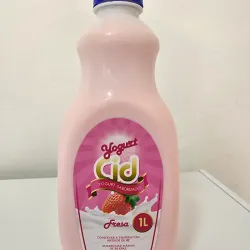 Yogur de fresa CID  de 1L 