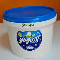 Yogur probiotico 4lt Santa Ana 